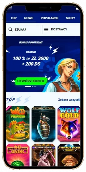 Mobilna wersja Sportaza Casino
